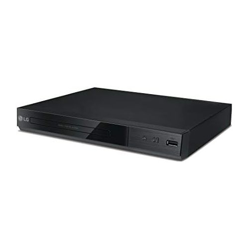  [아마존베스트]LG DP132H DVD Player Full HD Upscaling 1080p HDMI UpConverting DivX, USB Direct Recording and Playback, Dolby Digital with Remote / Free ALPHASONIK HDMI Cable