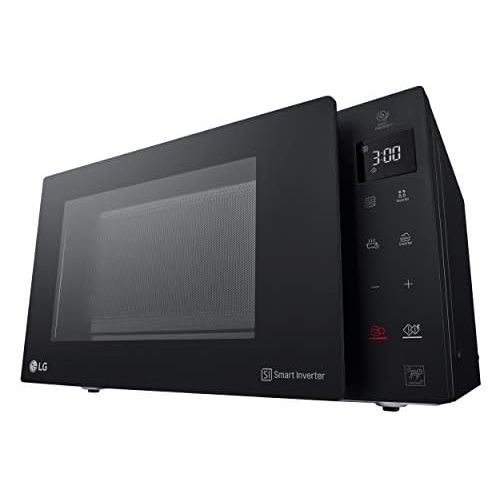  LG Electronics Smart Inverter Mikrowelle W, Grill 900W, 25l Fassungsvermoegen, 1000W, 25Liter, Schwarz