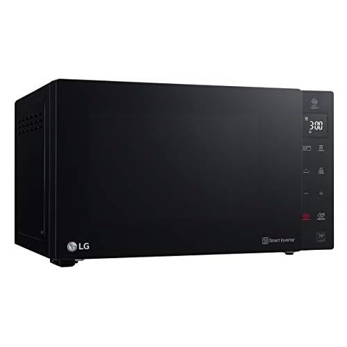  LG mh6535gds Mikrowelle Grill Smart Inverter, Mikrowelle 1000W Grill 900W und 25L Fassungsvermoegen, Schwarz