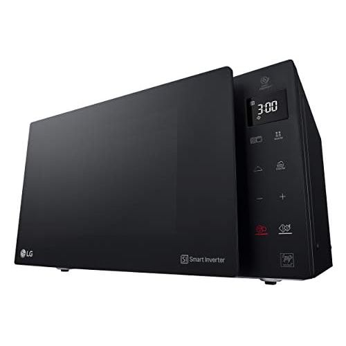  LG mh6535gds Mikrowelle Grill Smart Inverter, Mikrowelle 1000W Grill 900W und 25L Fassungsvermoegen, Schwarz