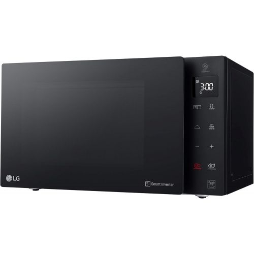  LG mh6535gds Mikrowelle Grill Smart Inverter, Mikrowelle 1000W Grill 900W und 25L Fassungsvermoegen, Schwarz