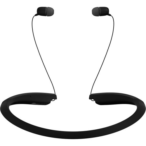  LG Tone Flex HBS-XL7 Bluetooth Wireless Stereo Neckband Earbuds with 32-Bit Hifi DAC Tune by Meridian Audio, Black