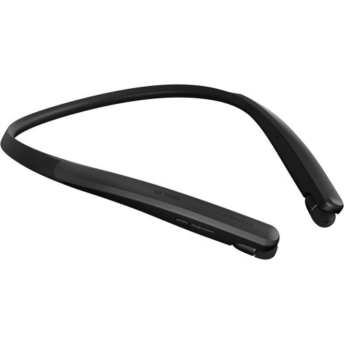  LG Tone Flex HBS-XL7 Bluetooth Wireless Stereo Neckband Earbuds with 32-Bit Hifi DAC Tune by Meridian Audio, Black