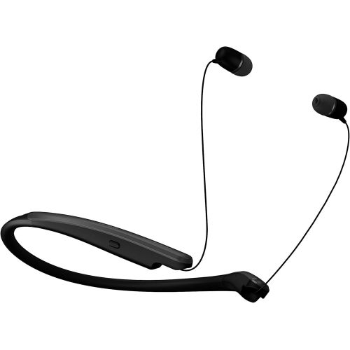  LG Tone Flex HBS-XL7 Bluetooth Wireless Stereo Neckband Earbuds with 32-Bit Hifi DAC Tune by Meridian Audio, Black