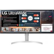 LG 34WN650-W UltraWide Monitor 34 21:9 FHD (2560 x 1080) IPS Display, VESA DisplayHDR 400, AMD FreeSync, 3-Side Virtually Borderless Design - Silver