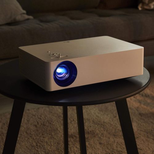  LG HU70LA 4K UHD Smart Home Theater CineBeam Projector with Alexa Built-in, LG ThinQ AI, Google Assistant, and LG webOS Lite Smart TV (Netflix, and VUDU)
