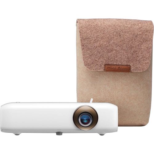  LG PH510P HD Resolution (1280 x 720) Portable CineBeam Projector, Built-in Battery (up to 2.5 Hours) - White