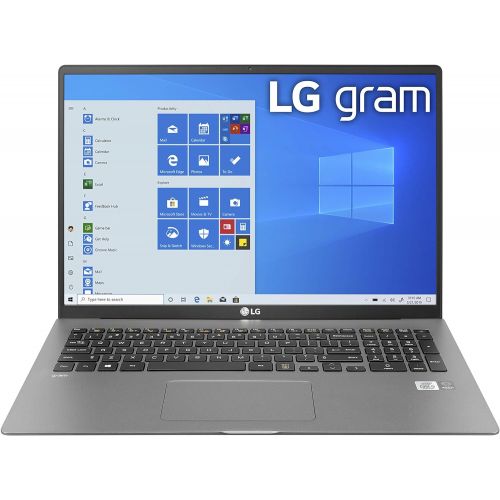  LG Gram Laptop - 17 IPS WQXGA (2560 x 1600) Intel 10th Gen Core i7 1065G7 CPU, 16GB RAM, 1TB M.2 NVMe SSD (512GB x2), 17 Hour Battery, Thunderbolt 3 - 17Z90N (2020)
