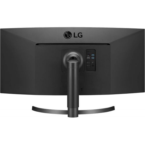  LG 34WN80C-B 34 inch 21:9 Curved UltraWide WQHD IPS Monitor with USB Type-C Connectivity sRGB 99% Color Gamut and HDR10 Compatibility, Black (2019)
