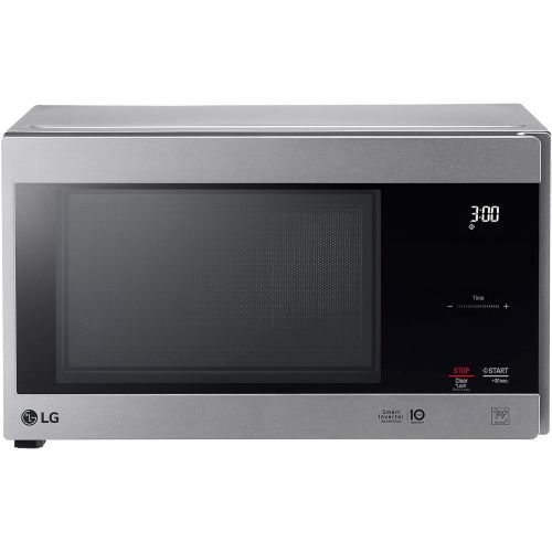  LG LMC0975ASZ 0.9 CF Countertop Microwave, Smart Inverter, Easy-Clean Interior with Hexagonal Ring, Stainless Steel