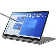 [아마존베스트]LG Gram 2-in-1 Convertible Laptop: 14 Full HD IPS Touchscreen Display, Intel 10th Gen Core i7-10510U CPU, 16GB RAM, 1TB (512GB x 2) M.2 MVMe SSD, Thunderbolt 3, 20.5 Hour Battery 1