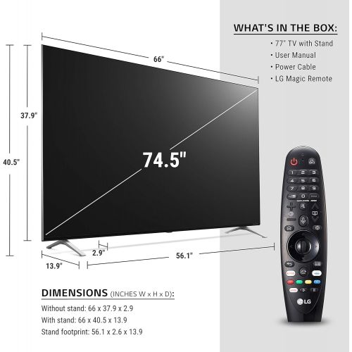  55인치 LG전자 나노셀 85 시리즈 4K 스마트 UHD NanoCell 티비 2020년형 (55NANO85UNA)