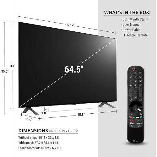  65인치 LG전자 나노셀 90시리즈 UHD 4K 스마트 울트라 나노셀 LED 티비 2021년형(65NANO90UPA)