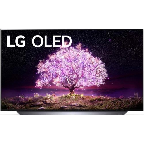  LG OLED65C1PUB 65 Inch 4K Smart OLED TV with AI ThinQ 2021 Model Bundle with Premiere Movies Streaming 2020 + 37-70 Inch TV Wall Mount + 6-Outlet Surge Adapter + 2X 6FT 4K HDMI 2.0