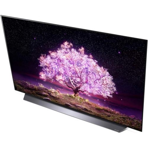  LG OLED65C1PUB 65 Inch 4K Smart OLED TV with AI ThinQ (2021 Model) Bundle with Premium 4 YR CPS Enhanced Protection Pack