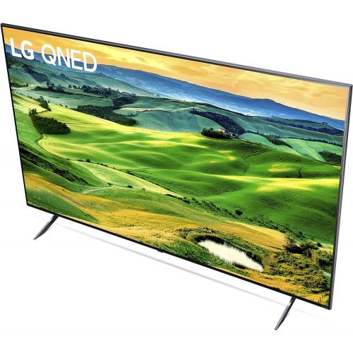  LG 75-Inch Class QNED80 Series Alexa Built-in 4K Smart TV, 120Hz Refresh Rate, AI-Powered 4K, HDR Pro, WiSA Ready, Cloud Gaming (75QNED80UQA, 2022)