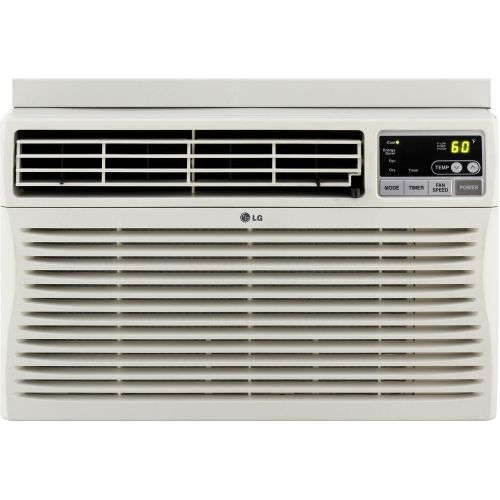  LG 24,500 BTU Eco-Friendly Window Mounted Air Conditioner, (230-Volt Plug), with 3 Cooling and 3 Speed Modes, 12-Hour OnOff Timer, Easy Clean Mesh Filter, Energy Saver Function wi