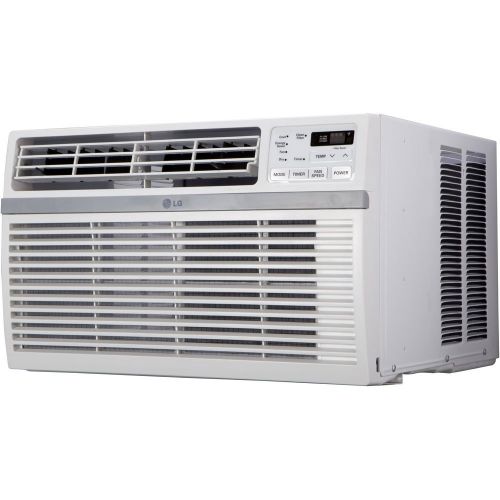  LG ENERGY EFFICIENT 12,000 BTU Electronic Air Conditioning Unit (Slide In-Out Chassis) with Standard 115V Plug, Multiple Cooling Speeds and 24 Hour Timer, FREE Remote Control Inclu