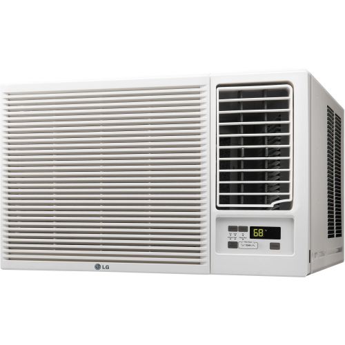  LG Electronics LW1215HR 12000 BTU 230-volt Slide in-Out Chassis Air Conditioner with 11200 BTU Supplemental Heat Function