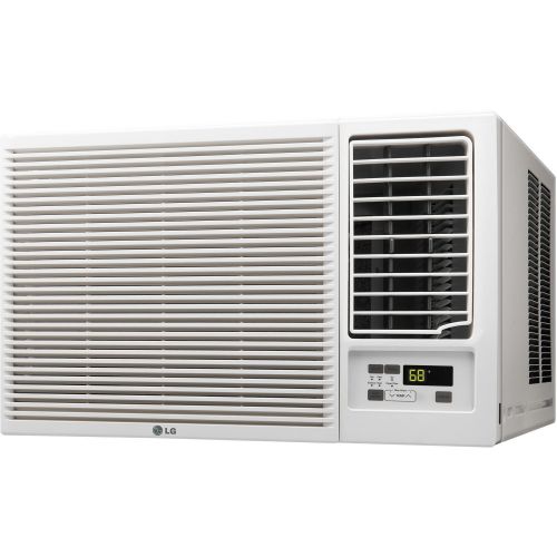  LG 12,000 BTU 230V Window-Mounted AIR Conditioner with 11,200 BTU Heat Function