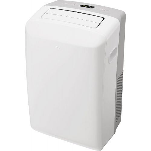  LG LP0817WSR 115V Portable Air Conditioner with Remote Control in White for Rooms up to 150-Sq. Ft.