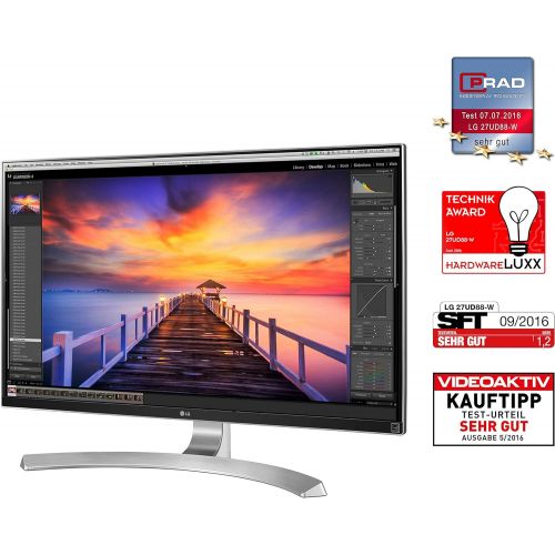  LG 4K UHD 27UD88-W 27 LED-Lit Monitor with USB Type-C