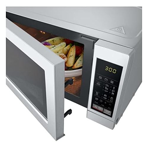  LG Electronics LG MH 6044V Microwave 700W 20Litre Cooking Chamber, Grill, Stainless Steel)