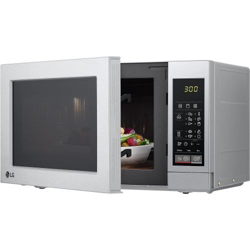  LG Electronics LG MH 6044V Microwave 700W 20Litre Cooking Chamber, Grill, Stainless Steel)