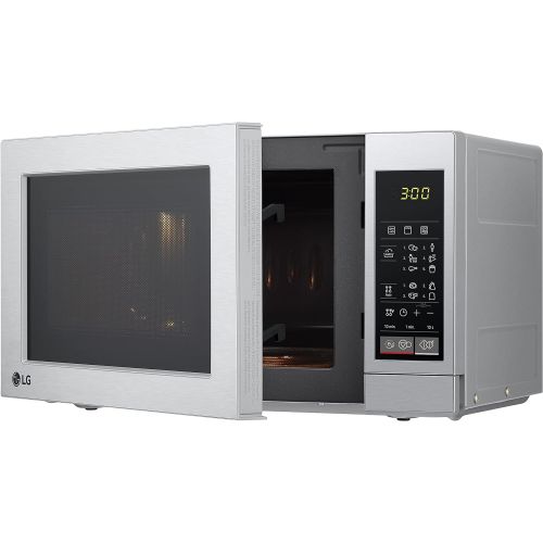  LG Electronics LG MH 6044V Microwave 700W 20Litre Cooking Chamber, Grill, Stainless Steel)