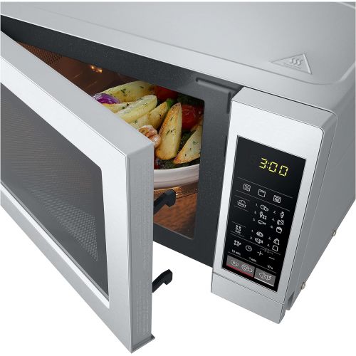  LG Electronics LG MH 6044V Microwave 700W 20Litre Cooking Chamber, Grill, Stainless Steel)