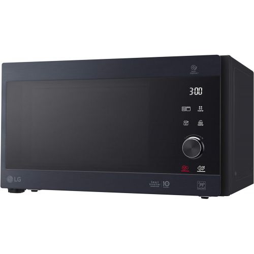  [아마존베스트]LG MH6565CPW Smart Inverter Microwave 1000 W, Grill 900 W, Micro+Grill 1450 W, 25 Litre Capacity, LED Display, Crispy Plate, Inner Plate 292 mm, Matte Black