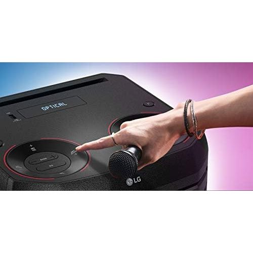  LG Electronics LG XBOOM ON2 Onebody Sound System CD/DVD, USB/HDMI, Bluetooth, Karaoke Functions