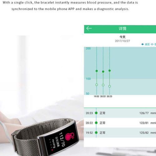  LGF dash board Stylish and Beautiful Smart Bracelet Blood Pressure Heart Rate Sleep Monitor Fitness Tracker Outdoor Sports Run Male Female Adult Intelligent Band