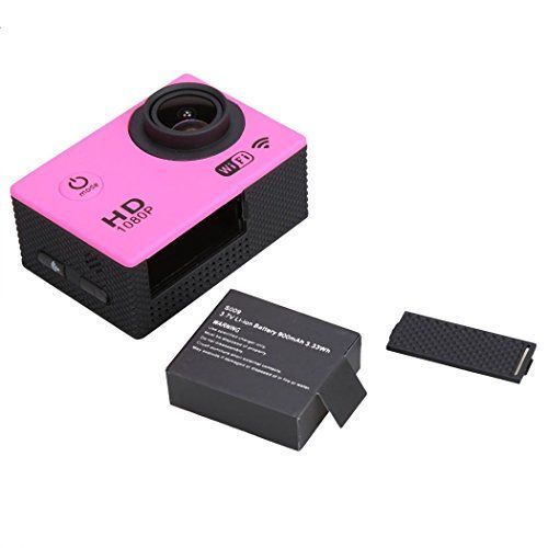  LHGS Waterproof WiFi 12MP 1080P 170 Degree Wide Angle Diving Full Car Cam Sports HD DV Action Camera