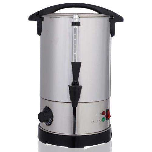 LHONE 6 Quart Stainless Steel Electric Water Boiler 750W Warmer Hot Water Kettle Dispenser Adjustable Temperature 38 Degrees To 100 Degrees
