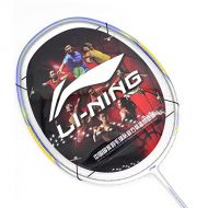 LI-NING 2018 Li-Ning Badminton racket SuperLight Windstorm 600 Silver Blue Badminton Racquet