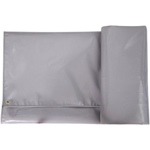  LIANGLIANG-pengbu LIANGLIANG Tarpaulin Waterproof Rainproof Thicken Foldable Wear Resistant with Metal Hole Eye PVC Plastic, 11 Sizes (Color : Gray, Size : 2x3m)