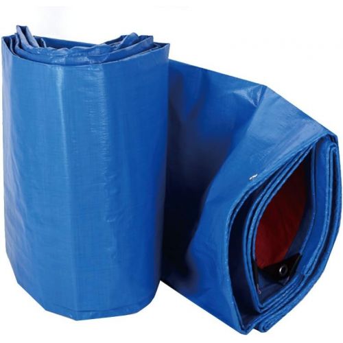  LIANGLIANG-pengbu LIANGLIANG Tarpaulin Waterproof Double-Sided Waterproof Sun Protection Thicken Odorless Tarpaulin with Metal Hole Eye PE Plastic, 9 Sizes (Color : Blue, Size : 3.8x2.8m)