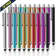 [아마존베스트]Stylus Pen LIBERRWAY 20 Pack of Pink Purple Black Green Silver Stylus Universal Touch Screen Capacitive Stylus for Kindle Touch ipad iPhone 6/6s 6Plus 6s Plus Samsung S5 S6 S7 Edge