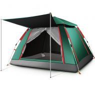 LIBWX 3-4 Person Family Camping Tent Fully Automatic Four-Sided Mesh Tent,Outdoor Traveling Hiking Fishing with Carrying Bag