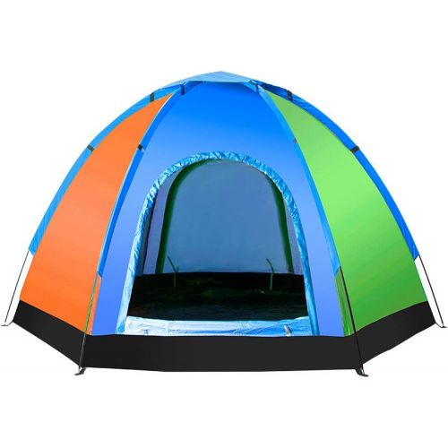  LIBWX Outdoor Pop Up Tent Hydraulic UV Beach Tent 2-3 Man Automatic Dome Tents Family Sun Tent ForCamping, Outdoor, Garden, Fishing, Picnic