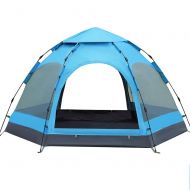 LIBWX Hydraulic Dome Tent Canopy for Camping Automatic Waterproof Tents Easy to Set Up, with Carrying Bag for Hiking Travel Or Beach by