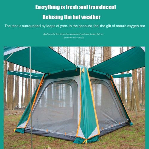  LIBWX Multifunction Automatic Beach Tent Four-Sided Tent,100% UV Protected Family Camping Tents