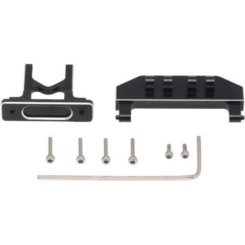  LICHIFIT Car Body Shell Rear Mount Support Connect Bracket Stand for 1/24 Axial SCX24 90081 RC Car Aluminum Alloy Accessories