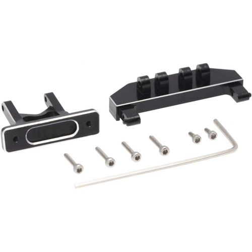  LICHIFIT Car Body Shell Rear Mount Support Connect Bracket Stand for 1/24 Axial SCX24 90081 RC Car Aluminum Alloy Accessories