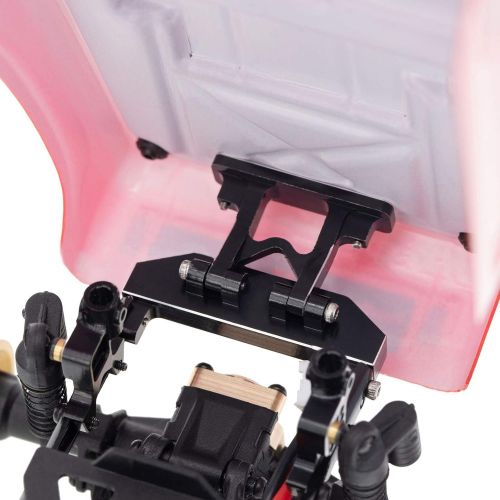  LICHIFIT Car Body Shell Rear Mount Support Connect Bracket Stand for 1/24 Axial SCX24 90081 RC Car Aluminum Alloy Accessories