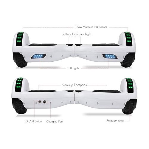  LIEAGLE Hoverboard, 6.5