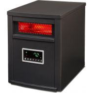 [아마존베스트]LIFE SMART LifeSmart 6 Element w/Remote Large Room Infrared Heater, Black/Gray