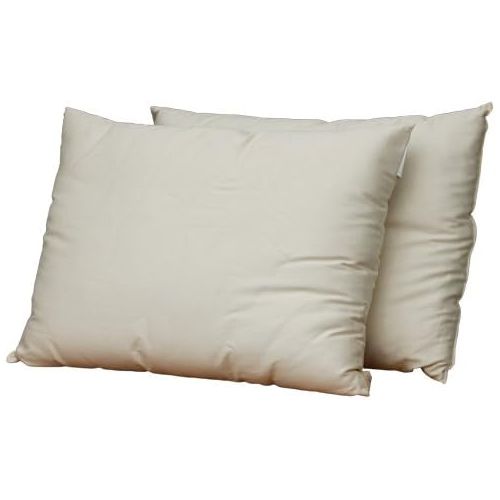  LIFEKIND Certified Organic Cotton Pillow Light Loft (Standard) - Perfect for Kids - Handmade in the USA