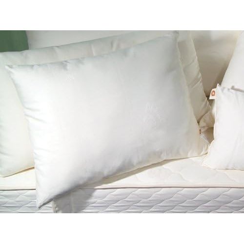  LIFEKIND Certified Organic Cotton Pillow Light Loft (Standard) - Perfect for Kids - Handmade in the USA